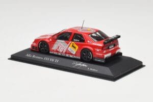 Alfa Romeo 155 V6 TI #10 Team Alfa Corse Modena DTM 1994 Minichamps 1:43 430940210 Kov – obrázek 3 z 4