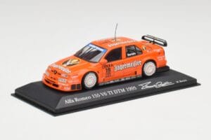 Alfa Romeo 155 V6 TI #19 Jagermeister M. Bartels DTM 1995 Minichamps 1:43 430950219 Kov – obrázek 2 z 4