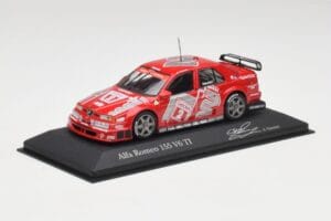 Alfa Romeo 155 V6 TI #2 Team Alfa Corse A. Nannini DTM 1994 Minichamps 1:43 430940202 Kov – obrázek 2 z 4