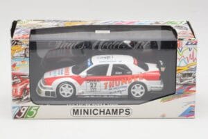 Alfa Romeo 155 V6 TI #27 M. Alen Presentation DTM 1995 Minichamps 1:43 430950227 Kov – obrázek 4 z 4