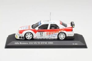 Alfa Romeo 155 V6 TI #27 M. Alen Presentation DTM 1995 Minichamps 1:43 430950227 Kov