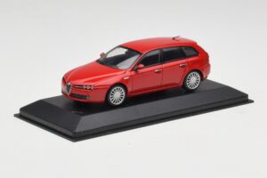 Alfa Romeo 159 Sportwagon Alfa Červený Minichamps 1:43 400120511 Kov – obrázek 2 z 4