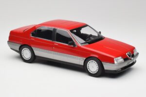 Alfa Romeo 164 Červený Norev 1:18 187866 Kov – obrázek 4 z 6