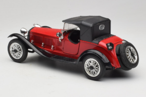 Alfa Romeo 6C 1750 Alfetta Červený Polistil 1:18 PL001 Kov – obrázek 7 z 8