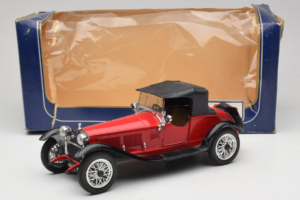 Alfa Romeo 6C 1750 Alfetta Červený Polistil 1:18 PL001 Kov – obrázek 8 z 8