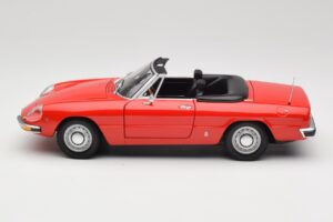 Alfa Romeo 2000 Spider Červený Minichamps 1:18 180120930 Kov – obrázek 4 z 8