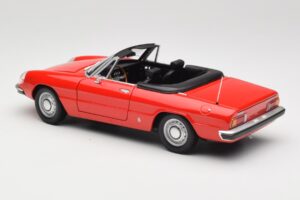 Alfa Romeo 2000 Spider Červený Minichamps 1:18 180120930 Kov – obrázek 7 z 8