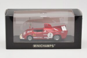 Alfa Romeo 33 TT 12 #2 A. Merzario / J. Laffite 1000km Monza Winner 1975 Minichamps 1:43 403751202 Kov – obrázek 4 z 4