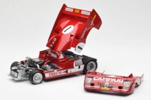 Alfa Romeo 33TT 12 #1 A. Merzario / J. Laffite 1000km Nurburgring Winner 1975 AUTOart 1:18 87505 Kov – obrázek 2 z 8