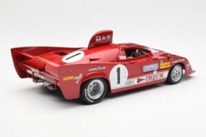 Alfa Romeo 33TT 12 #1 A. Merzario / J. Laffite 1000km Nurburgring Winner 1975 AUTOart 1:18 87505 Kov – obrázek 3 z 8
