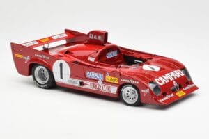 Alfa Romeo 33TT 12 #1 A. Merzario / J. Laffite 1000km Nurburgring Winner 1975 AUTOart 1:18 87505 Kov – obrázek 6 z 8