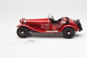 Alfa Romeo 6C 1750 GS Spider Bordeaux Červený CMC 1:18 M-138 Kov – obrázek 3 z 6