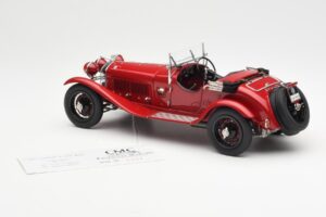 Alfa Romeo 6C 1750 GS Spider Bordeaux Červený CMC 1:18 M-138 Kov – obrázek 5 z 6