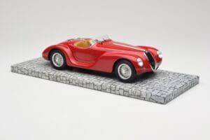 Alfa Romeo 6C 2500 SS Corsa Spider Červený Minichamps 1:18 107120230 Pryskyřice – obrázek 4 z 6