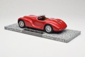 Alfa Romeo 6C 2500 SS Corsa Spider Červený Minichamps 1:18 107120230 Pryskyřice – obrázek 5 z 6