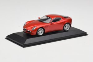 Alfa Romeo 8C Competizione Alfa Červený Minichamps 1:43 403120523 Kov – obrázek 2 z 4