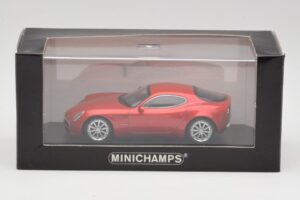 Alfa Romeo 8C Competizione Alfa Červený Minichamps 1:43 403120523 Kov – obrázek 4 z 4