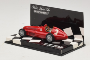 Alfa Romeo 159 Alfetta #3 C. Sanesi 6th Place British GP 1951 Minichamps 1:43 400511203 Kov – obrázek 3 z 5