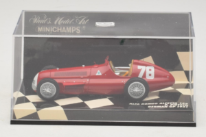 Alfa Romeo 159 Alfetta #78 P. Pietsch German GP 1951 Minichamps 1:43 400511278 Kov – obrázek 5 z 5