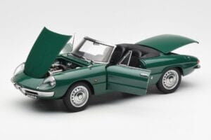 Alfa Romeo Duetto Spider Zelený AUTOart 1:18 70138 Kov – obrázek 2 z 8