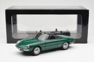 Alfa Romeo Duetto Spider Zelený AUTOart 1:18 70138 Kov – obrázek 8 z 8