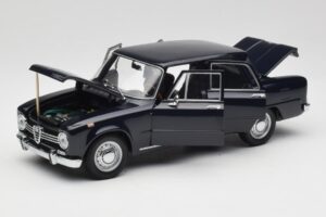 Alfa Romeo Giulia 1300 Modrý Minichamps 1:18 180120905 Kov – obrázek 2 z 8