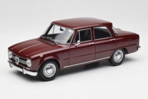 Alfa Romeo Giulia 1300 Tmavě Červený Minichamps 1:18 180120906 Kov