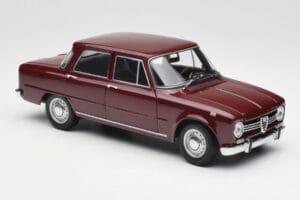 Alfa Romeo Giulia 1300 Tmavě Červený Minichamps 1:18 180120906 Kov – obrázek 6 z 8