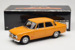 Alfa Romeo Giulia 1300 Super Oranžový Minichamps 1:18 180120900 Kov – obrázek 8 z 8