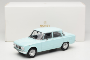 Alfa Romeo Giulia TI 105 Sky Blue Norev 1:18 187974 Kov – obrázek 7 z 7