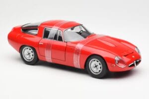 Alfa Romeo Giulia TZ Červený AUTOart 1:18 70196 Kov – obrázek 4 z 6