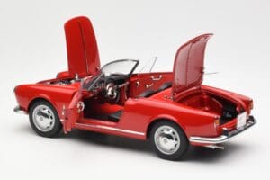 Alfa Romeo Giulietta 1300 Spider Červený AUTOart 1:18 70157 Kov – obrázek 5 z 8