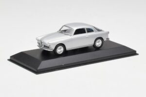 Alfa Romeo Giulietta Sprint Stříbrný Minichamps 1:43 400120400 Kov – obrázek 2 z 4