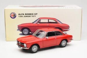 Alfa Romeo GT 1300 Junior LHD Červený AUTOart 1:18 70131 Kov – obrázek 8 z 8