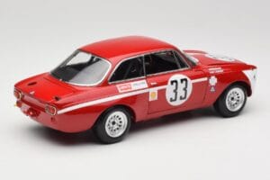 Alfa Romeo GTA 1300 Junior #33 T. Hezemans / G. van Lennep Hezemans Jarama 1972 Minichamps 1:18 100721233 Kov – obrázek 3 z 8