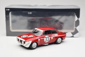 Alfa Romeo GTA 1300 Junior #33 T. Hezemans / G. van Lennep Division 1 Winners 4 Hours of Jarama 1972 Minichamps 1:18 15572123 – obrázek 6 z 6