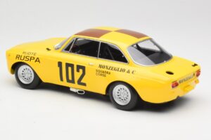 Alfa Romeo GTA 1300 #102 Squadra Corse R. Zanetti / M. Ruspa / Monzeglio Targa Florio 1971 Minichamps 1:18 155711202 Kov – obrázek 5 z 6