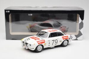Alfa Romeo GTA 1300 #79 H. Rubens / C. Van Ryn 24 Hours of Spa 1971 Minichamps 1:18 155711279 Kov – obrázek 6 z 6