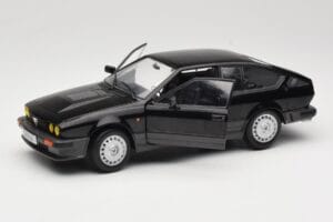 Alfa Romeo GTV6 Černý Solido 1:18 S1802302 Kov – obrázek 2 z 8