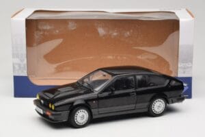 Alfa Romeo GTV6 Černý Solido 1:18 S1802302 Kov – obrázek 8 z 8