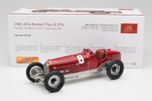 Alfa Romeo P3 #6 R. Caracciola Monza GP Winner 1932 CMC 1:18 M-221 Kov – obrázek 6 z 6