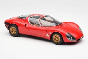 Alfa Romeo 33 Stradale Červený AUTOart 1:18 70191 Kov – obrázek 6 z 8