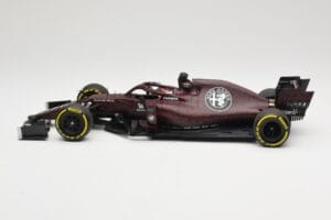 Alfa Romeo Racing C38 #7 K. Raikkonen Valentine's Day Livery Shakedown Fiorano 14th February 2019 Minichamps 1:18 110199907 K – obrázek 3 z 6