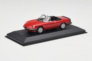 Alfa Romeo Spider 2000 Alfa Červený Minichamps 1:43 436120760 Kov – obrázek 2 z 4