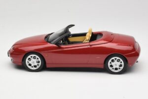 Alfa Romeo Spider 916 Proteo Red Metallic Norev 1:18 187854 Kov – obrázek 3 z 6