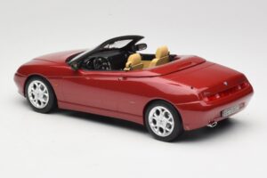 Alfa Romeo Spider 916 Proteo Red Metallic Norev 1:18 187854 Kov – obrázek 5 z 6