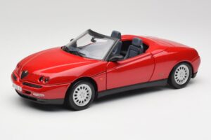 Alfa Romeo Spider 916 Alfa Červený Maisto 1:18 50278 Kov