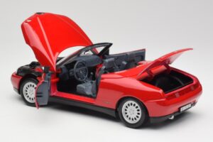 Alfa Romeo Spider 916 Alfa Červený Maisto 1:18 50278 Kov – obrázek 5 z 8