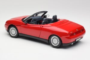 Alfa Romeo Spider 916 Alfa Červený Maisto 1:18 50278 Kov – obrázek 7 z 8