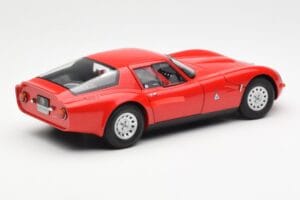 Alfa Romeo TZ2 Červený AUTOart 1:18 70198 Kov – obrázek 2 z 6